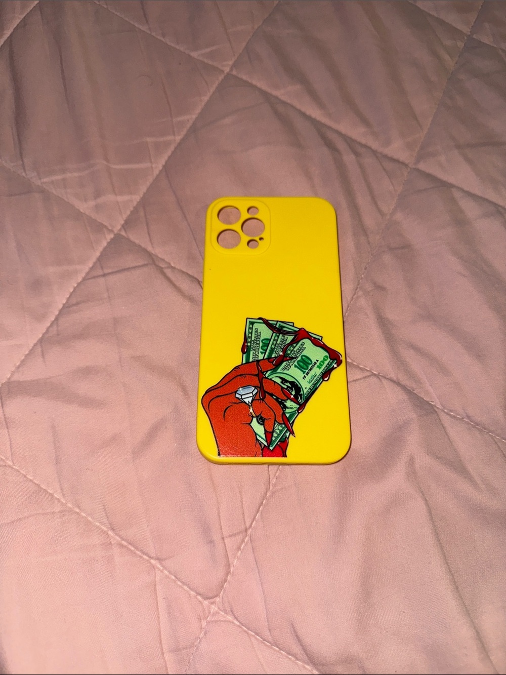 Yellow Money Graphic Phone Case